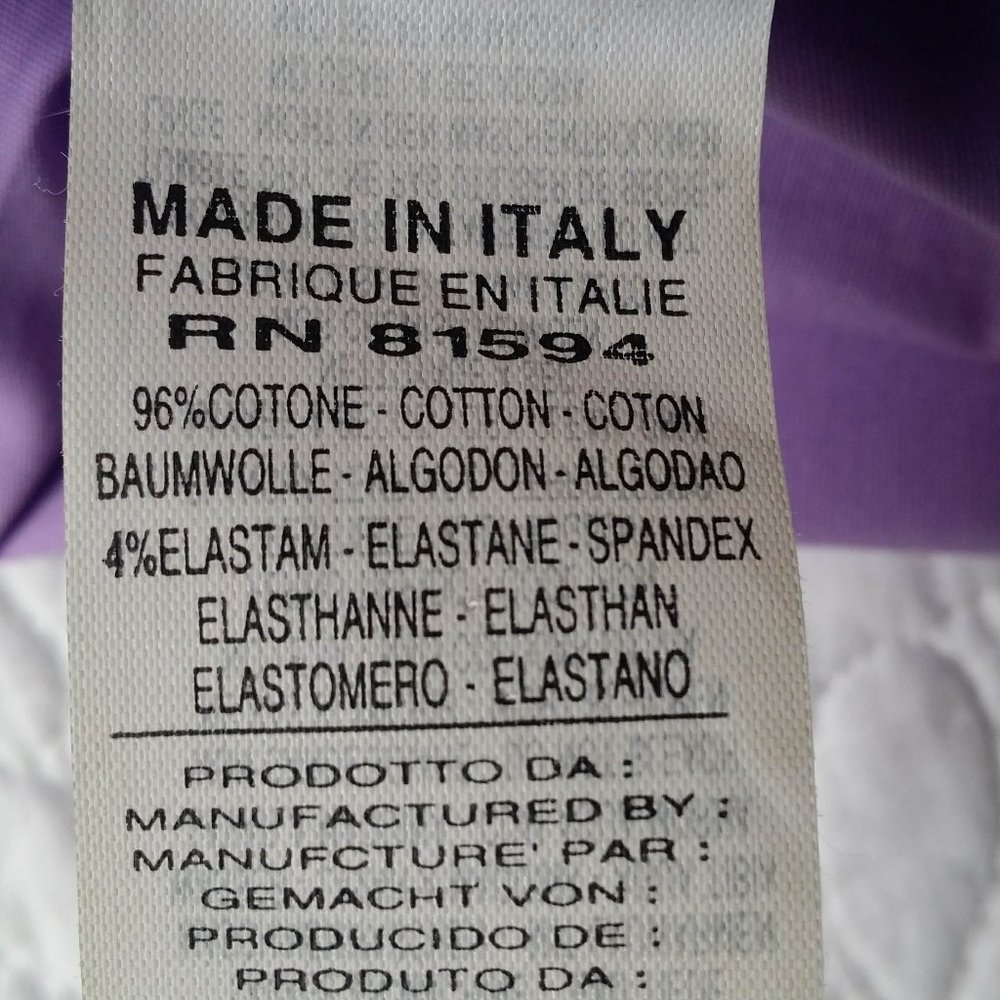 Nara Camiche Italian made Women's blouse- Size I (Small) - Picture 6 of 10